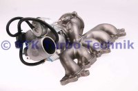 Турбокомпрессор - 53049880033 (турбина на Ford Mondeo IV 2.5 Turbo бензин)
