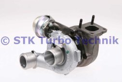 Турбокомпрессор - 712766-5002S (турбина на Fiat Stilo 1.9 JTD дизель)
