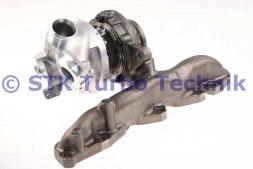 Турбокомпрессор - 821866-5004S (турбина на Volkswagen Golf VII 2.0 TDI дизель GTD турбо)