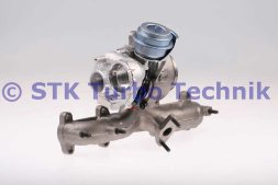 Турбокомпрессор - 751851-5004S (турбина на Volkswagen Jetta V 1.9 TDI дизель)