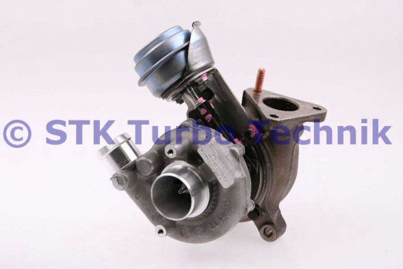 Турбокомпрессор - 701854-5004S (турбина на Seat Leon 1.9 TDI дизель)
