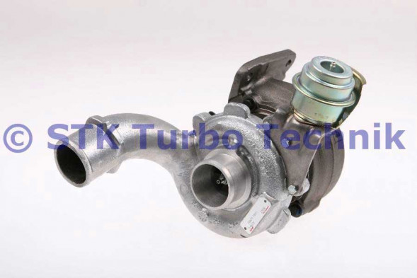 Турбокомпрессор - 708639-5010S (турбина на Volvo S40 I 1.9 D дизель)