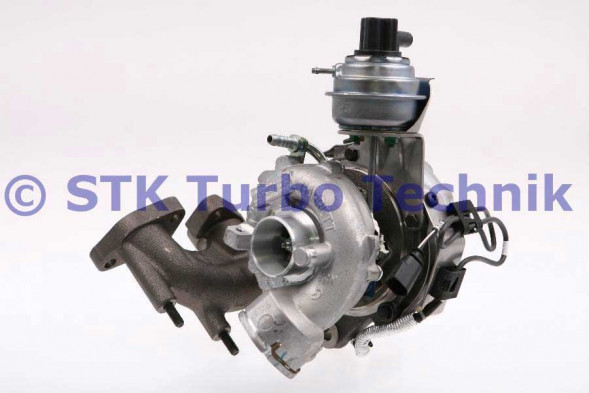 Турбокомпрессор - 757042-5014S (турбина на Seat Leon 2.0 TDI дизель)