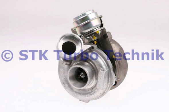 Турбокомпрессор - 709837-5002S (турбина на Mercedes E-Klasse 270 CDI дизель (W210))