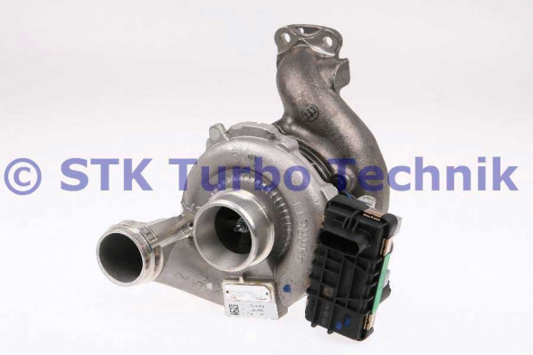 Турбокомпрессор - 765155-5008S (турбина на Mercedes E-Klasse 320 CDI дизель (W211))