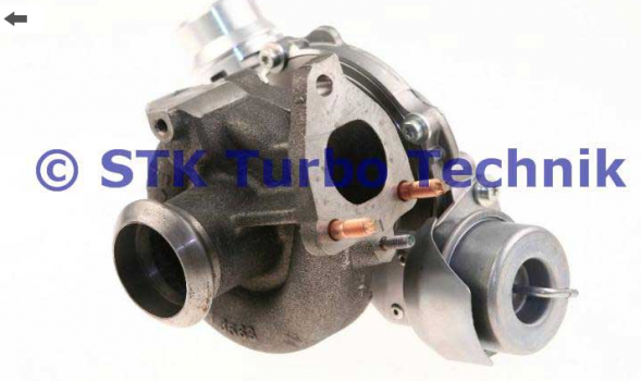 турбина на Duster 1.5 dCi дизель 110 Турбокомпрессор - 54389880006