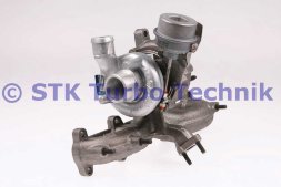 Турбокомпрессор - 54399880017 (турбина на Volkswagen Polo IV 1.9 TDI дизель)