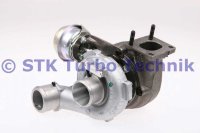 Турбокомпрессор - 712766-5002S (турбина на Fiat Multipla 1.9 JTD дизель)